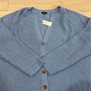 Talbots Button-Up Women's Sweater XL NWT